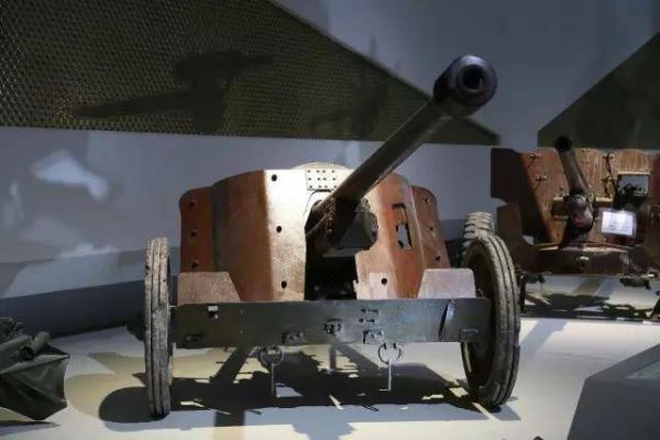 Использование трофейных немецких противотанковых орудий