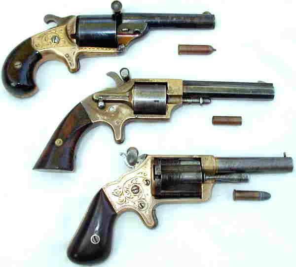 Роллин Уайт и Смит и Вессон против трёх необычных и уникальных револьверов