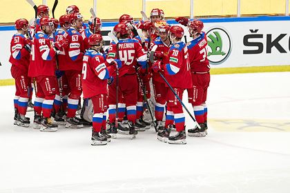 Сборная России по хоккею установила рекорд